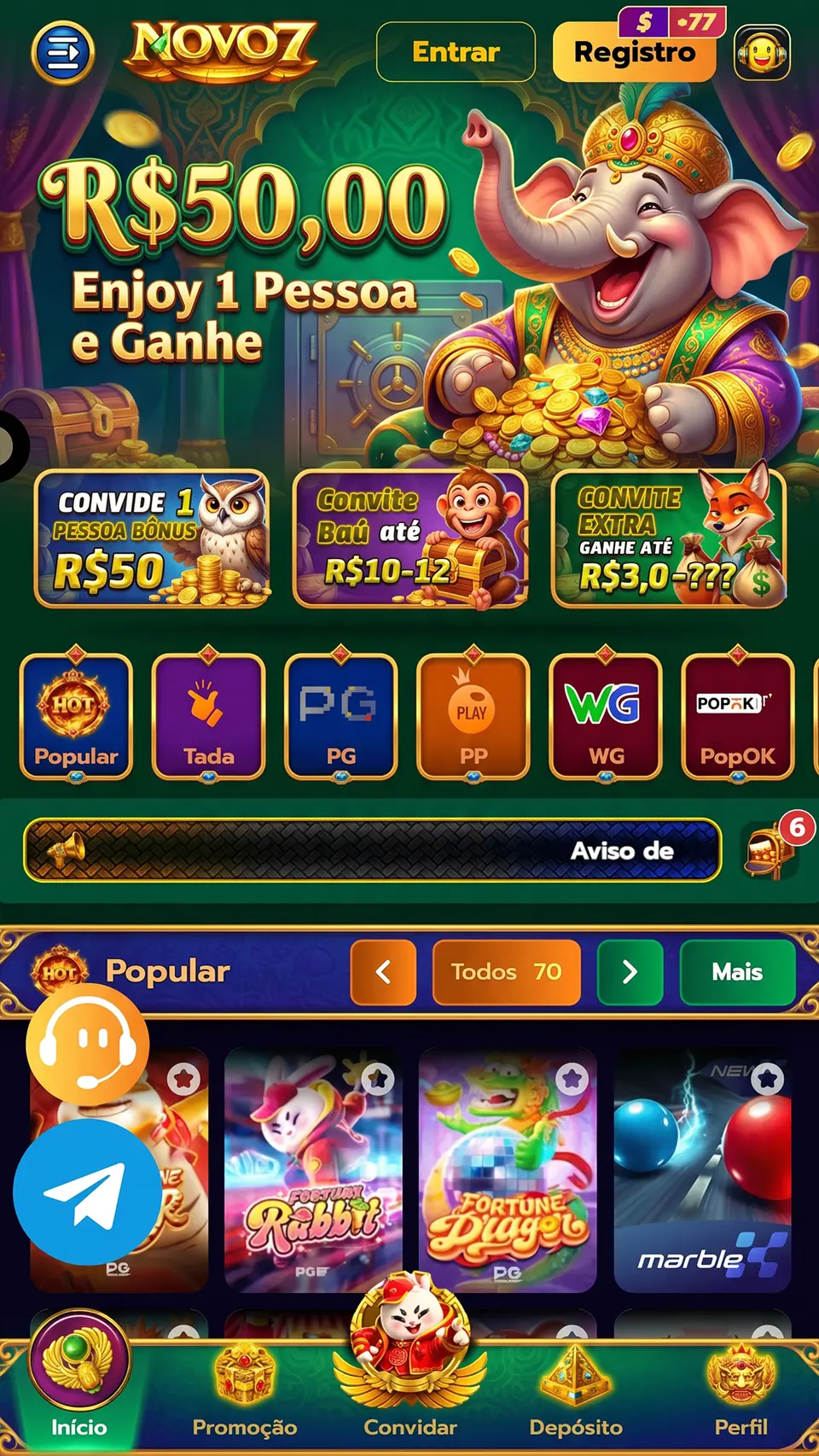 NOVO7 APK Oficial Baixar Indonesia
